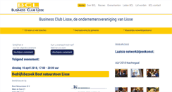 Desktop Screenshot of businessclublisse.nl