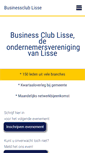 Mobile Screenshot of businessclublisse.nl